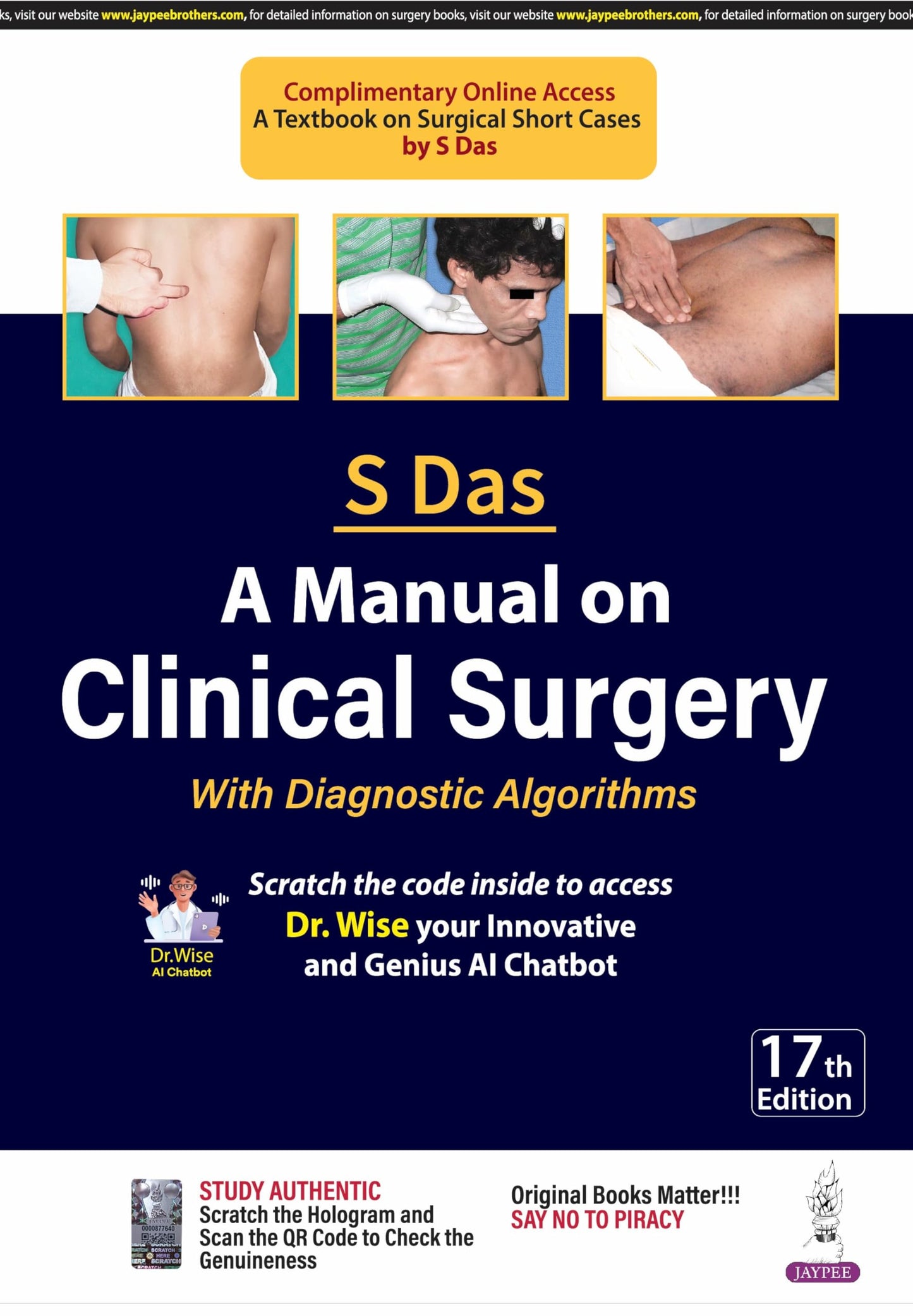 S.DAS - A Manual On Clinical Surgery / 18th Edition