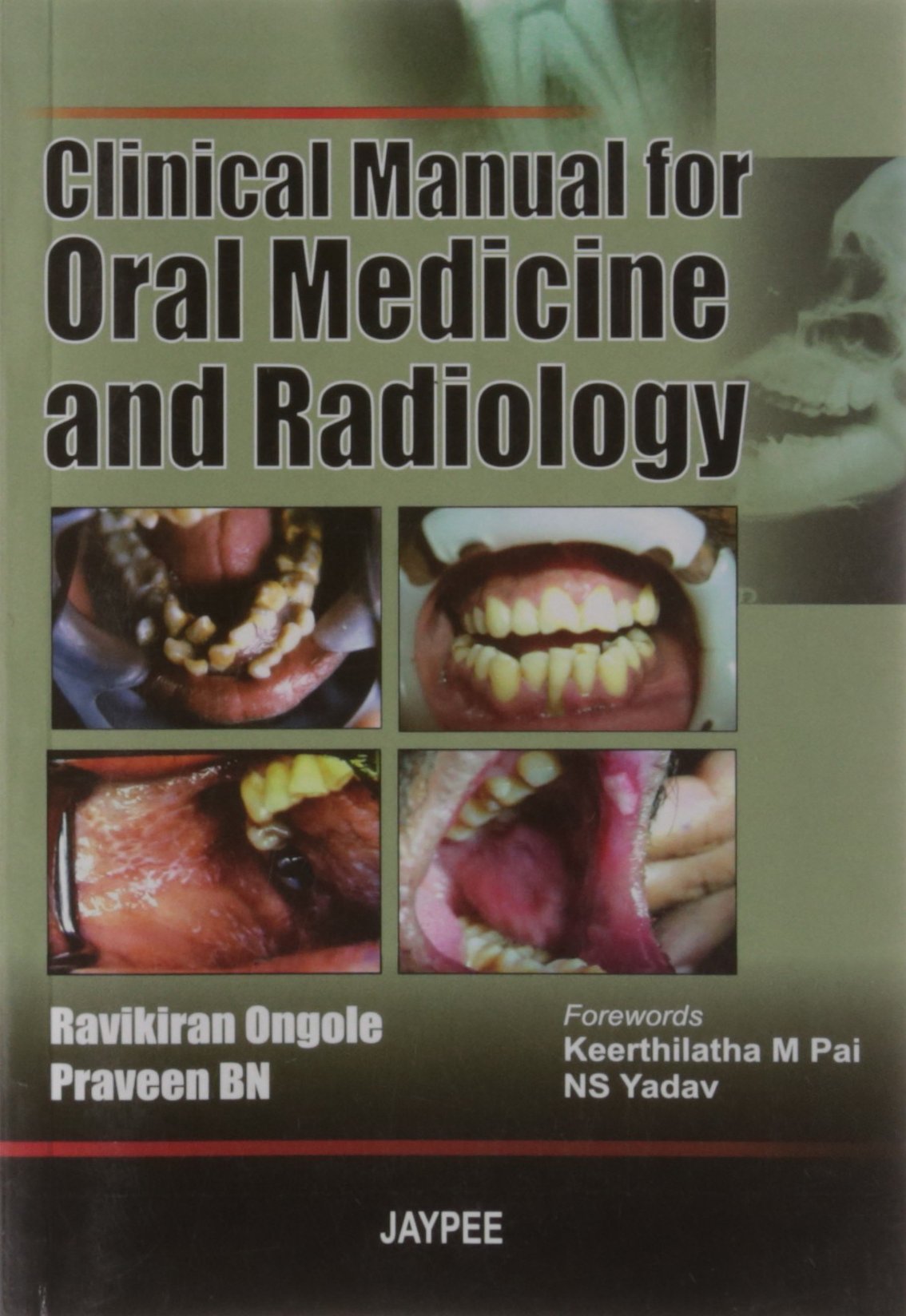 Clinical Manual For Oral Medicine And Radiology – Book House - Melaka